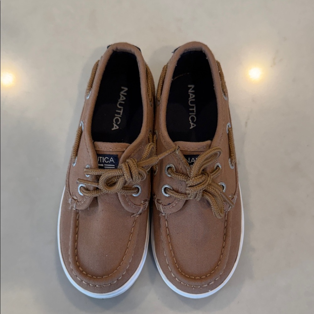 BOYS' NAUTICA TODDLER & LITTLE KID SPINNAKER BOAT SHOES - Picture 5 of 5